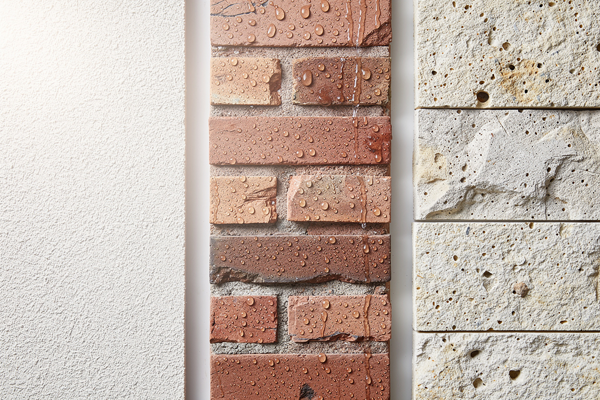 Comparatif d’hydrofuge facade selon le support et l’état du mur.