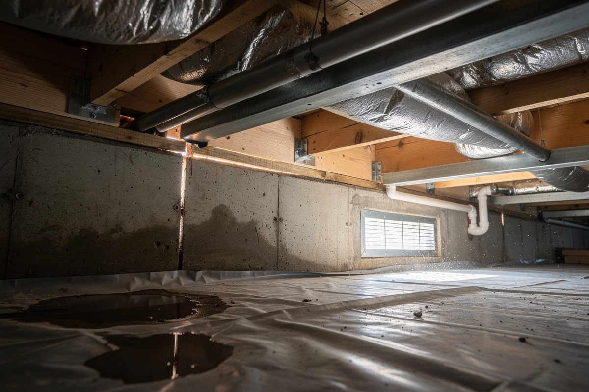 Erreurs d’isolation plancher bas avec humidité, ponts thermiques et ventilation du vide sanitaire
