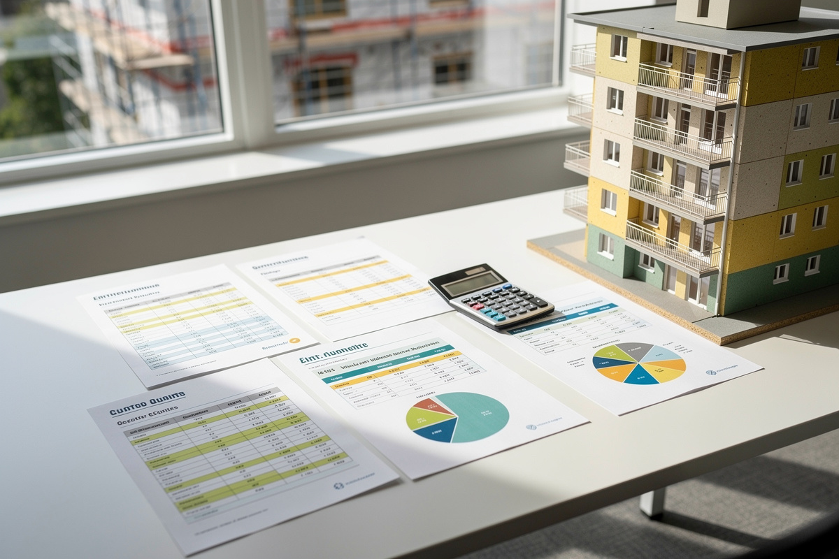 Budget de travaux pour une ite copropriete avec devis, calculatrice et répartition des coûts