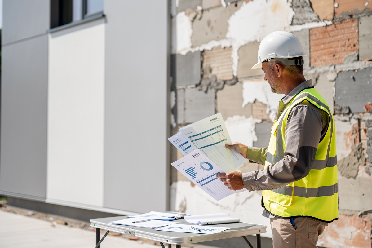 Exemples de budget ravalement facade avec comparaison de devis et chantier rénové