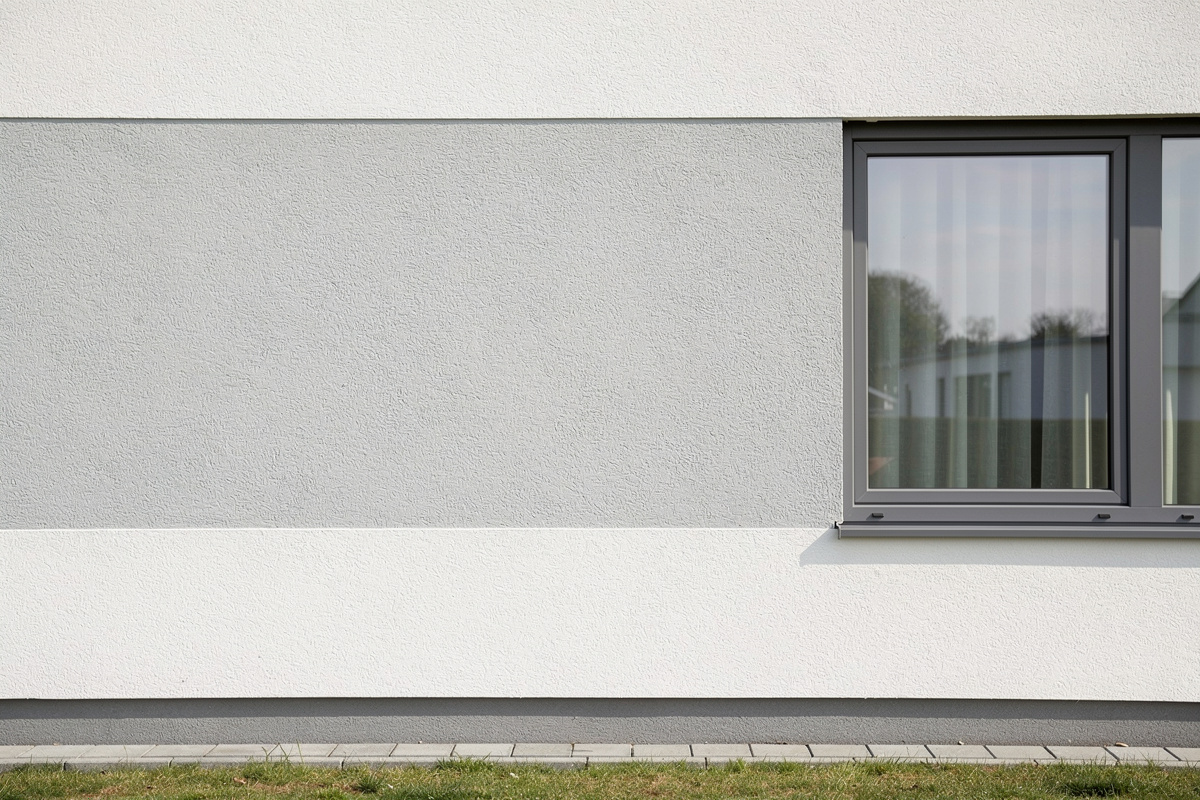 Photo de façade idéale pour une simulation peinture facade avec cadrage simple et lumière naturelle