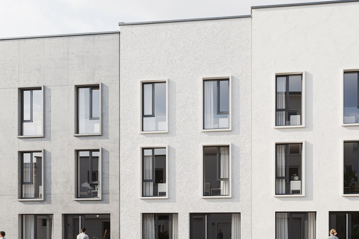 Simulation peinture facade selon le matériau et le type de bâtiment