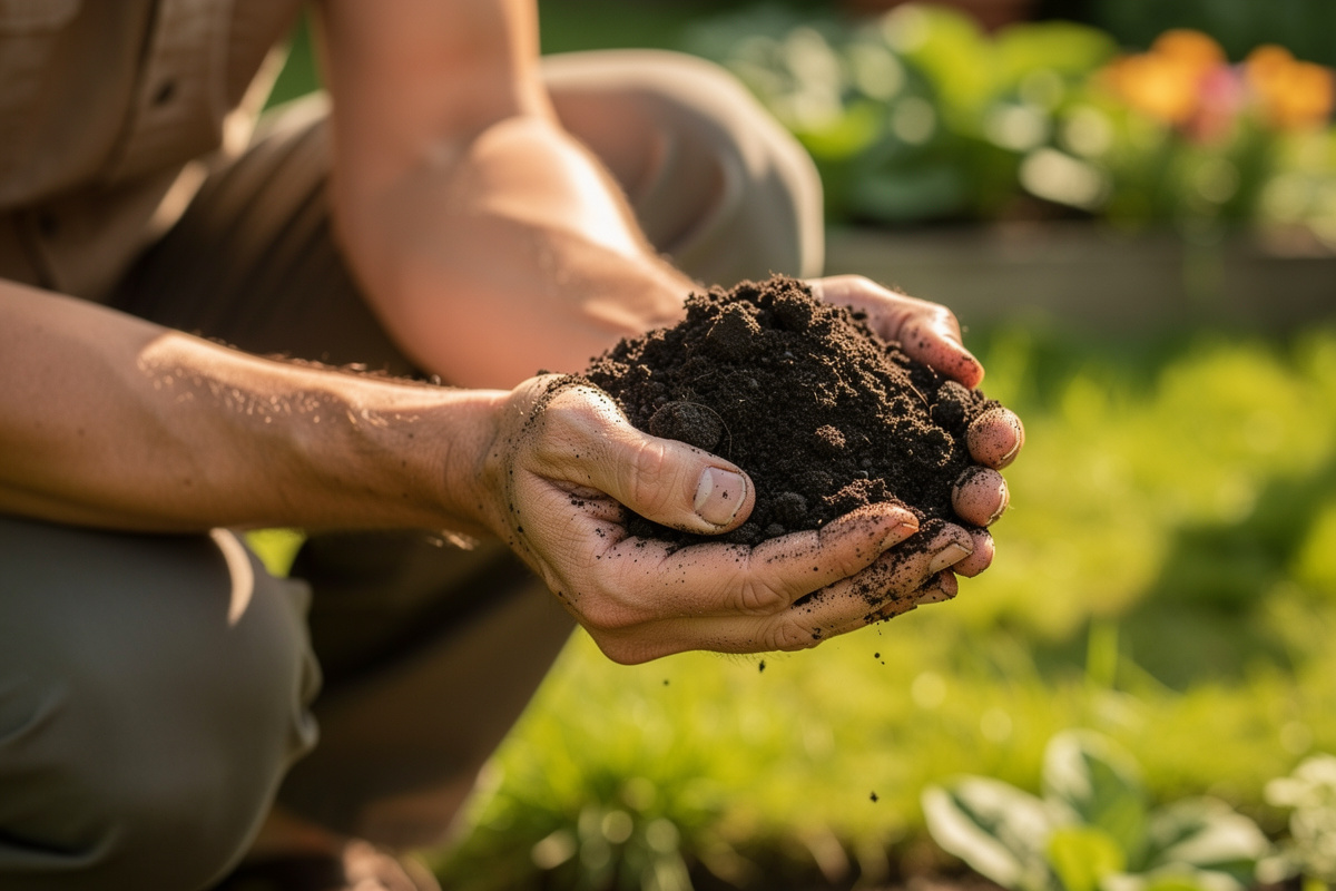 Diagnostic du sol d'un jardin : analyse de la texture de la terre avant un aménagement paysager
