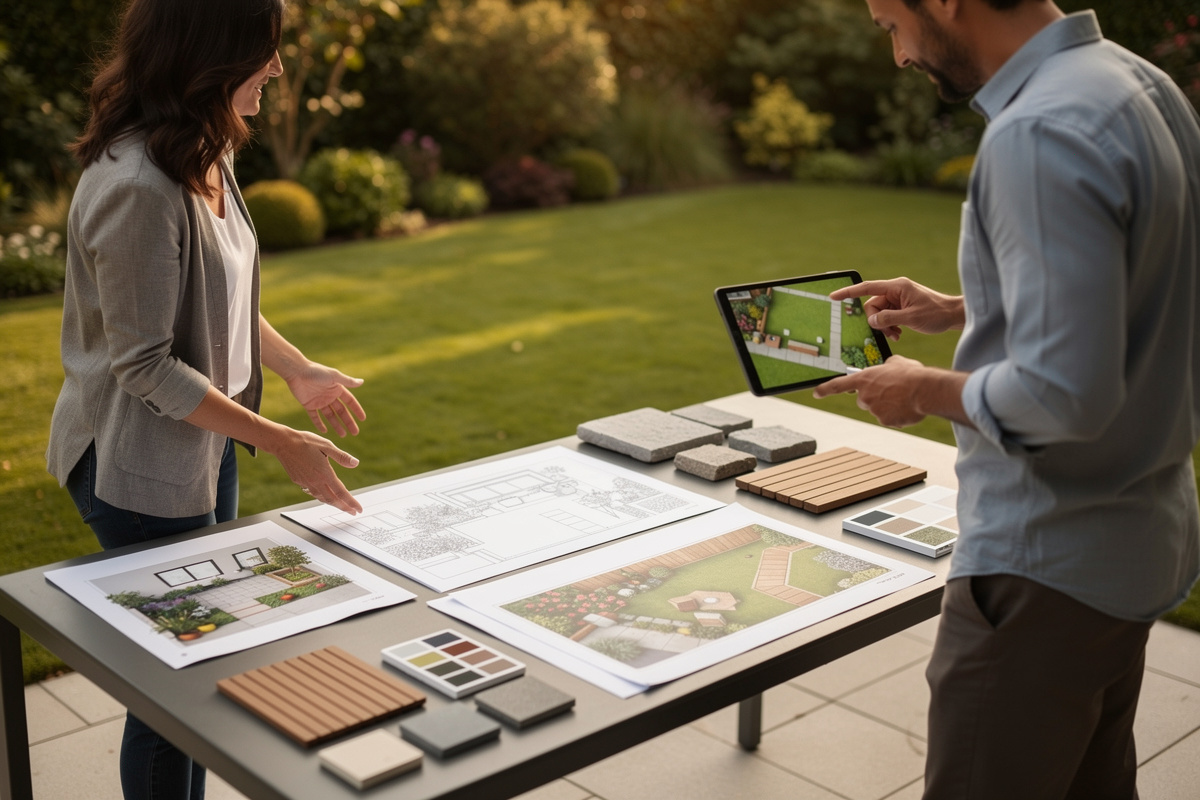 Exemples de budgets pour un projet avec architecte paysagiste