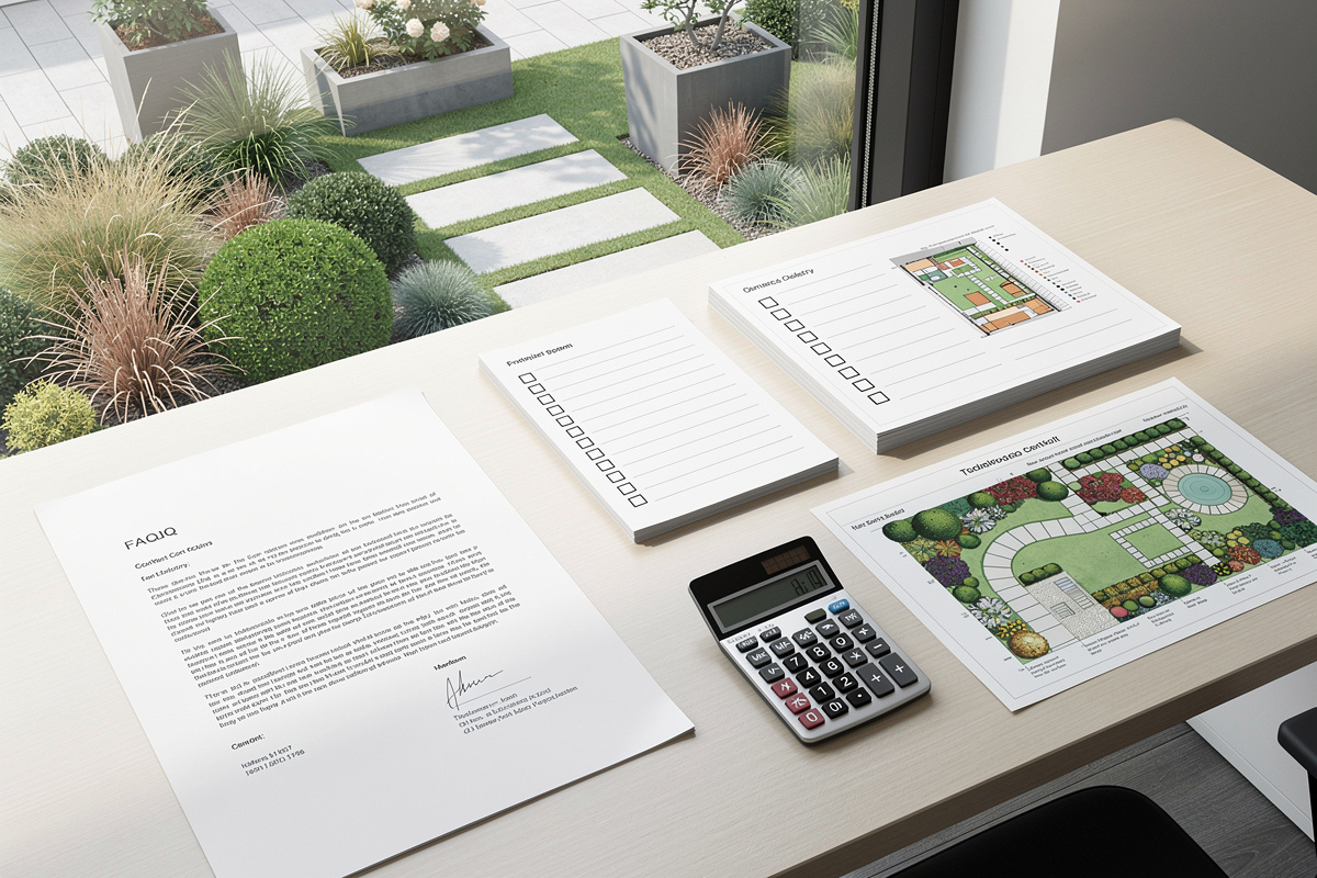 Questions fréquentes sur un devis d’architecte paysagiste