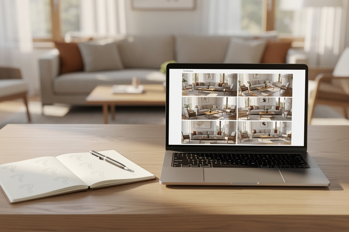 FAQ home staging IA pour répondre aux questions fréquentes des professionnels de l’immobilier