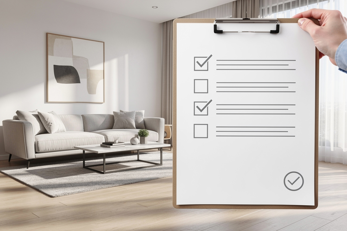 Checklist home staging IA pour vérifier la cohérence visuelle d’un bien immobilier