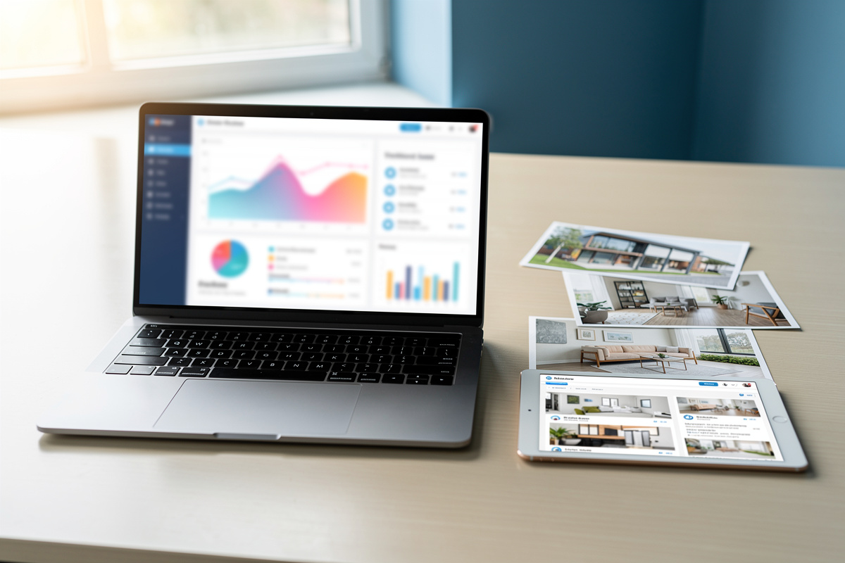 Mesure de l’impact commercial du home staging IA avec des KPI immobiliers