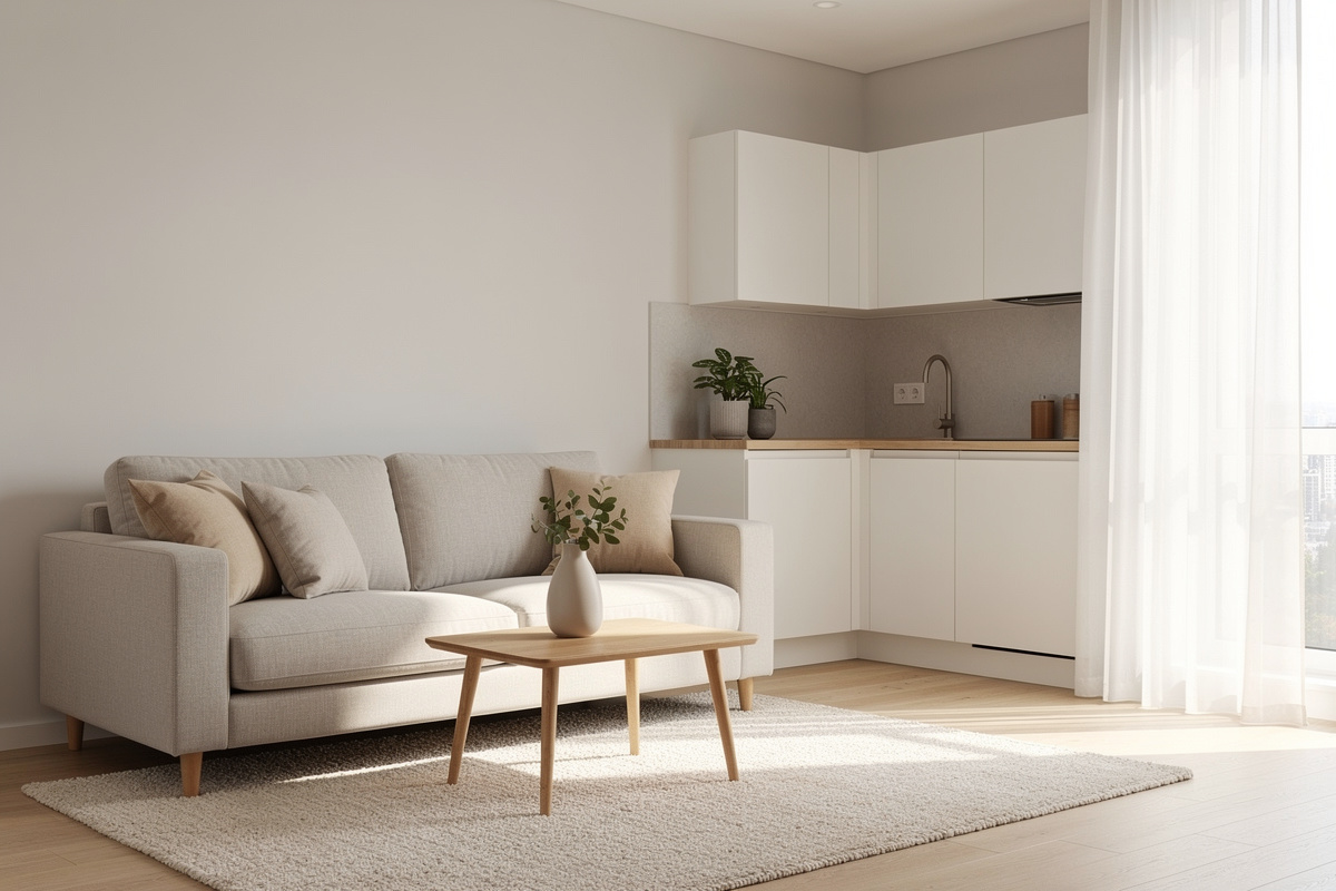 Petit appartement valorisé avec home staging pas cher selon le type de bien