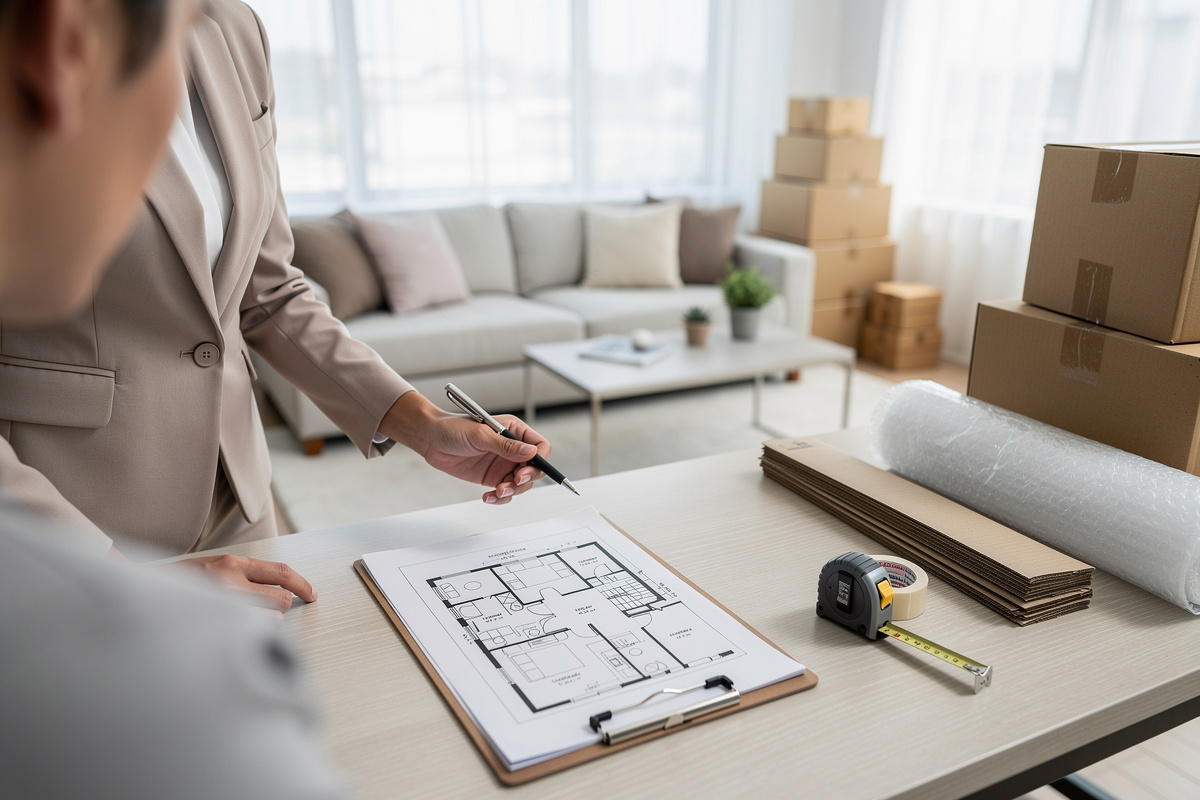Devis de home staging avec éléments de coûts cachés et préparation de chantier