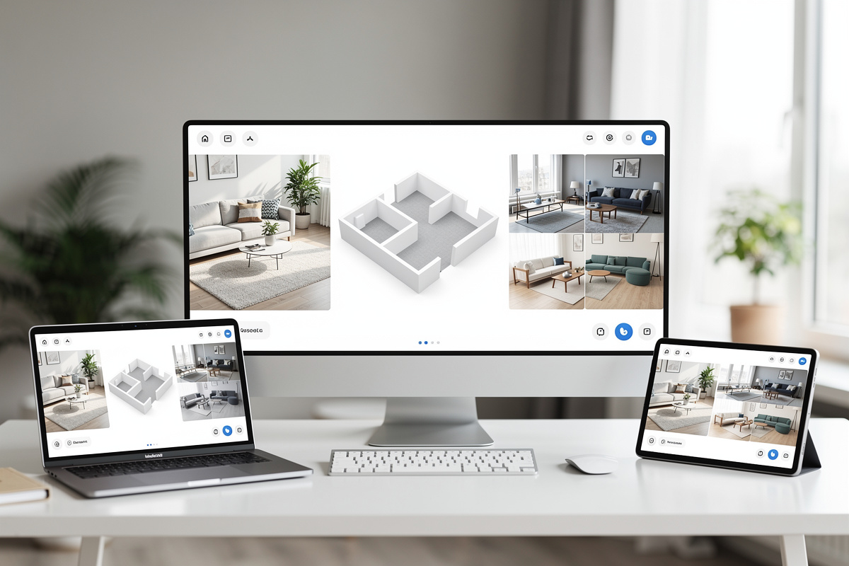 Comparaison entre home staging virtuel, aménagement 3D et IA pour immobilier