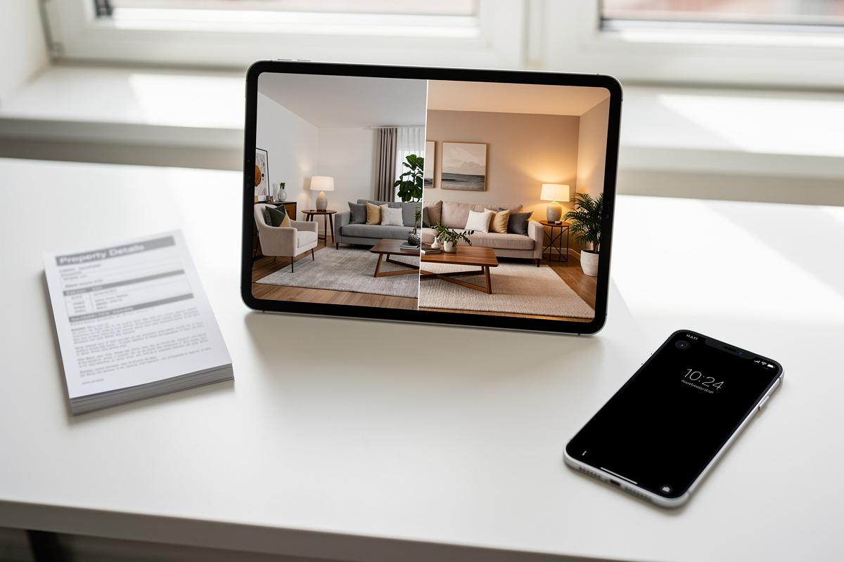 Avant après immobilier crédible pour valoriser une annonce sans tromper l’acheteur