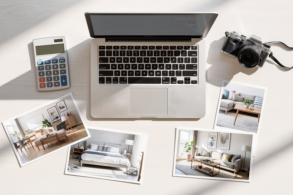 FAQ sur le logiciel home staging, avec questions de prix, version gratuite et rendu réaliste.