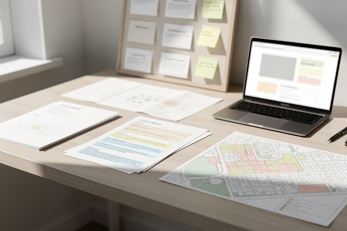 Tri d’un brief client pour structurer un avant-projet architectural exploitable.