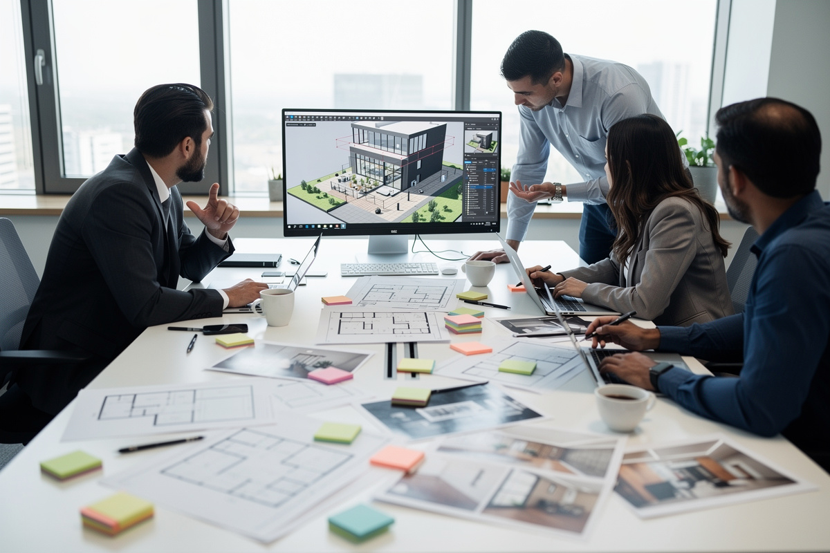 Erreurs fréquentes dans un brief visualisation architecturale avec documents incomplets et retouches