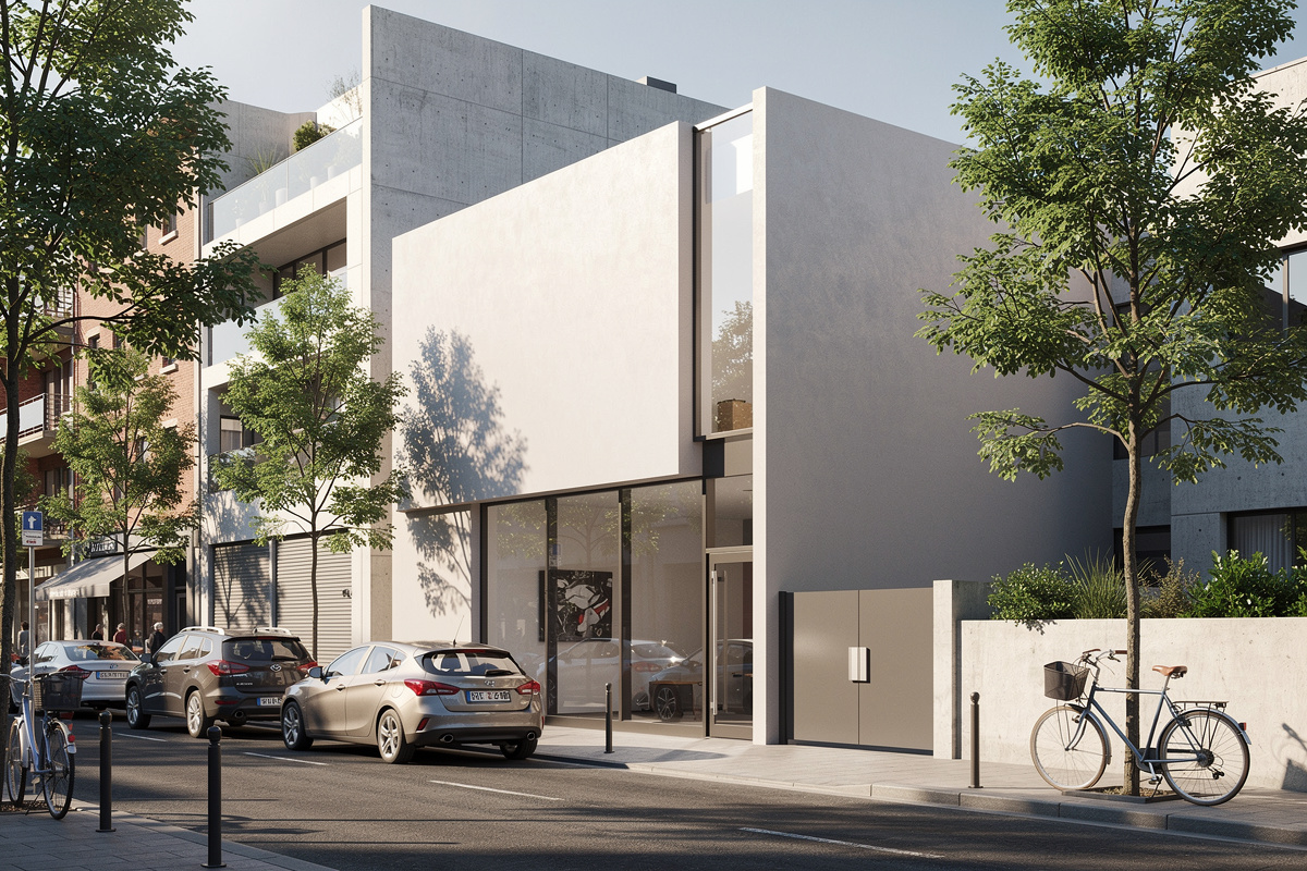 Contrôle de l’échelle et des verticales dans une calibration perspective réaliste.