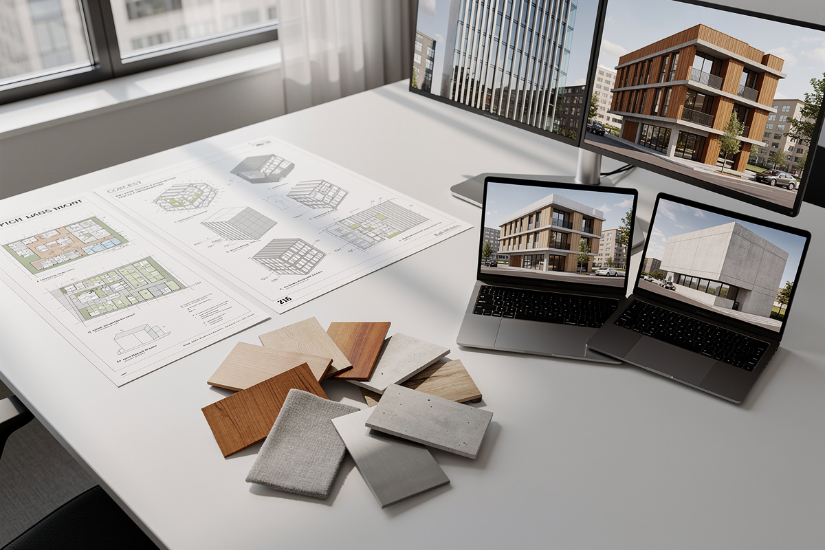 Cas d’usage d'ia generation images architecture pour avant-projet, concours, promotion et insertion