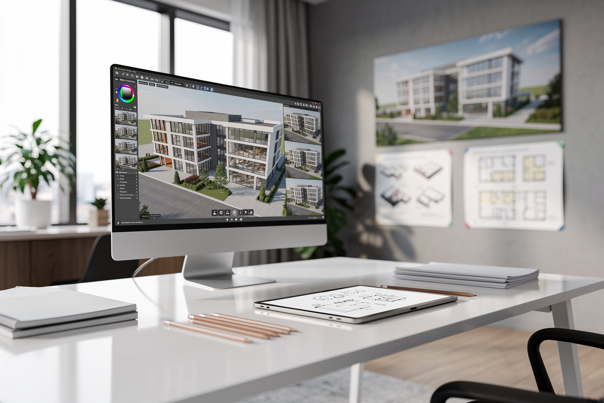 Workflow d’une maquette 3d architecture du brief à la livraison dans un bureau d’architecture