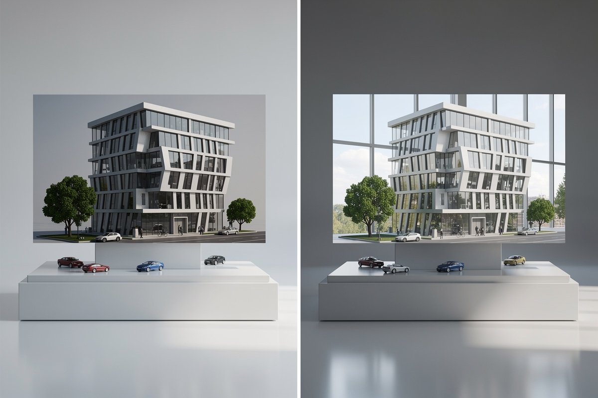 Erreurs de proportions et de rendu qui réduisent l’impact commercial d’une maquette 3d architecture