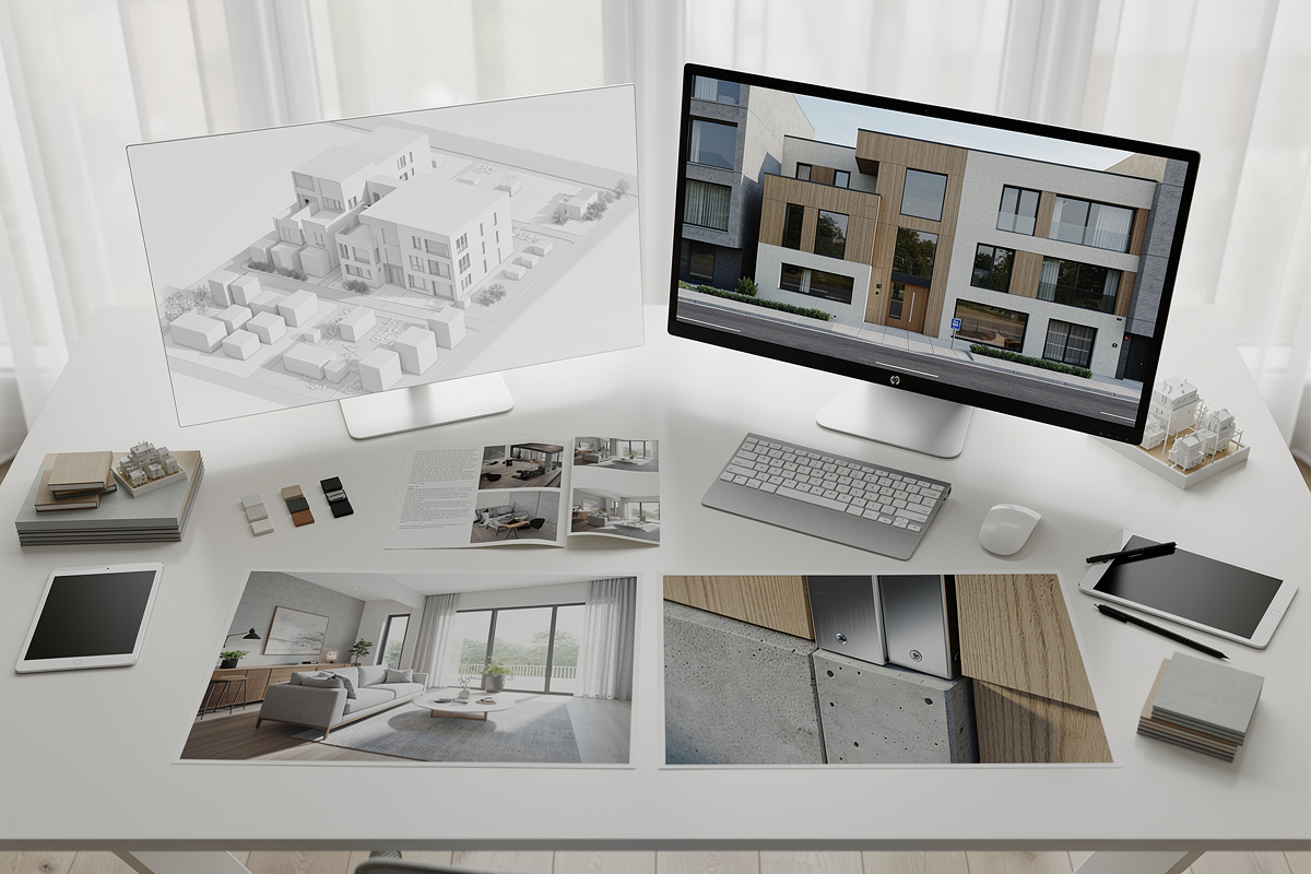 Comparatif des principaux types de perspective 3D architecture pour différents usages.