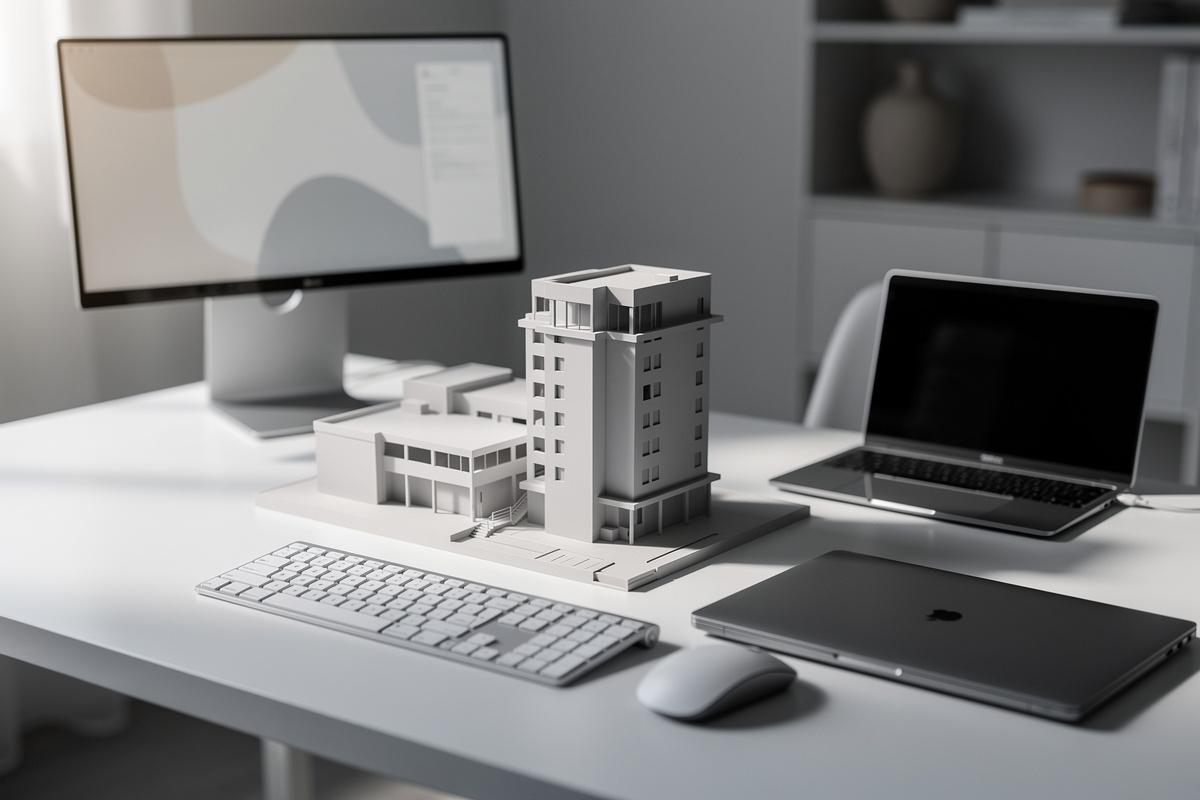 Rendu 3d architecture optimisé pour gagner du temps sans perdre en qualité visuelle